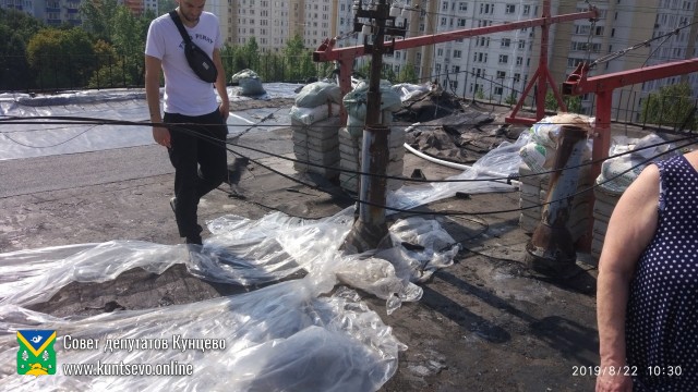 Выявлены нарушения при ремонте дома 97 к. 3 по Рублёвому шоссе. 0 Выявлены нарушения при ремонте дома 97 к. 3 по Рублёвому шоссе. 0